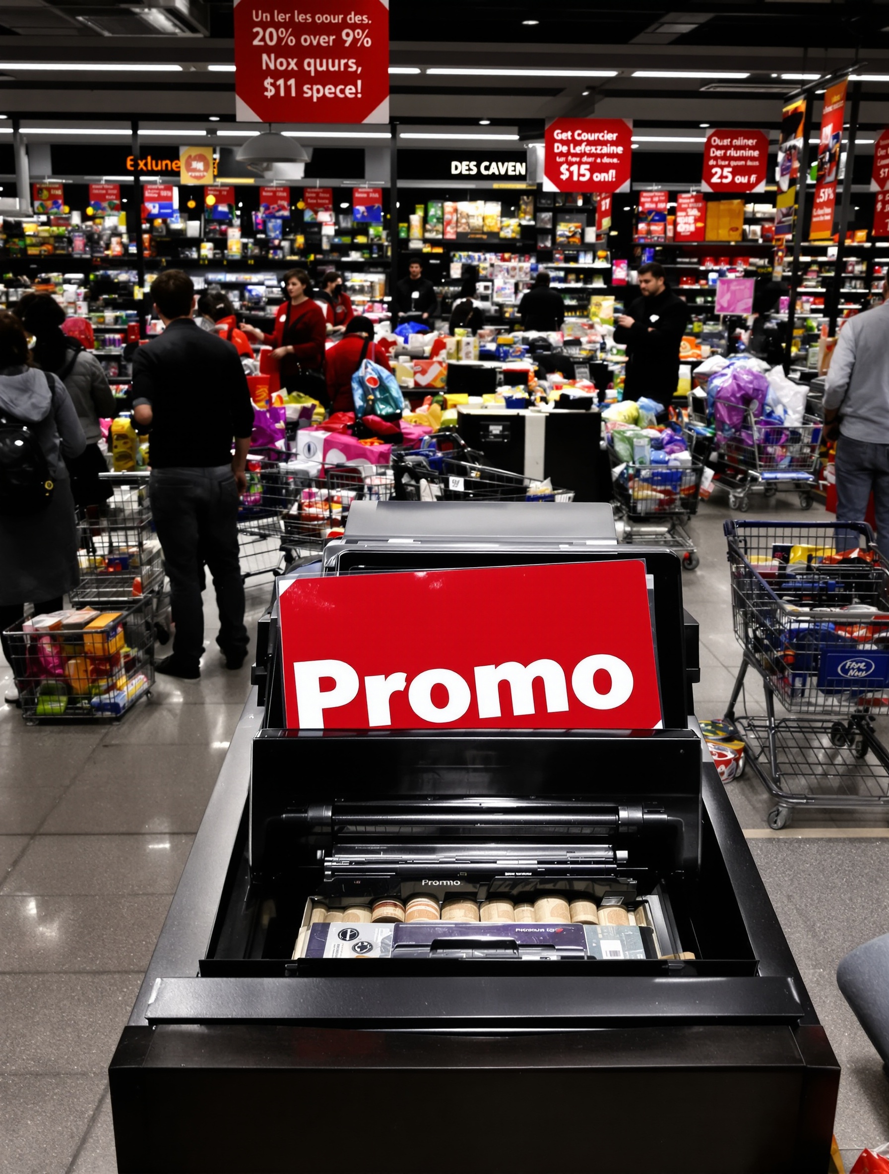 Promo impactant la perception du panier moyen