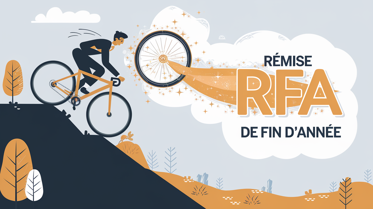 Un cycliste PME bénéficie d'une roue libre grâce à la RFA