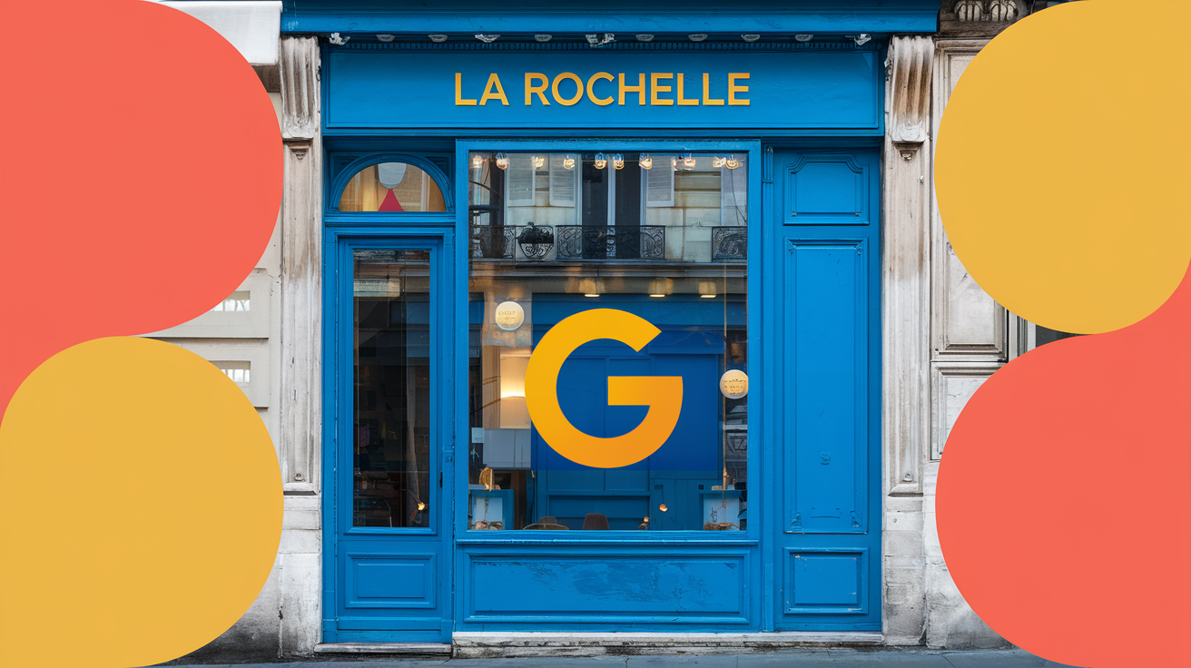 Commerce La Rochelle invisible Google