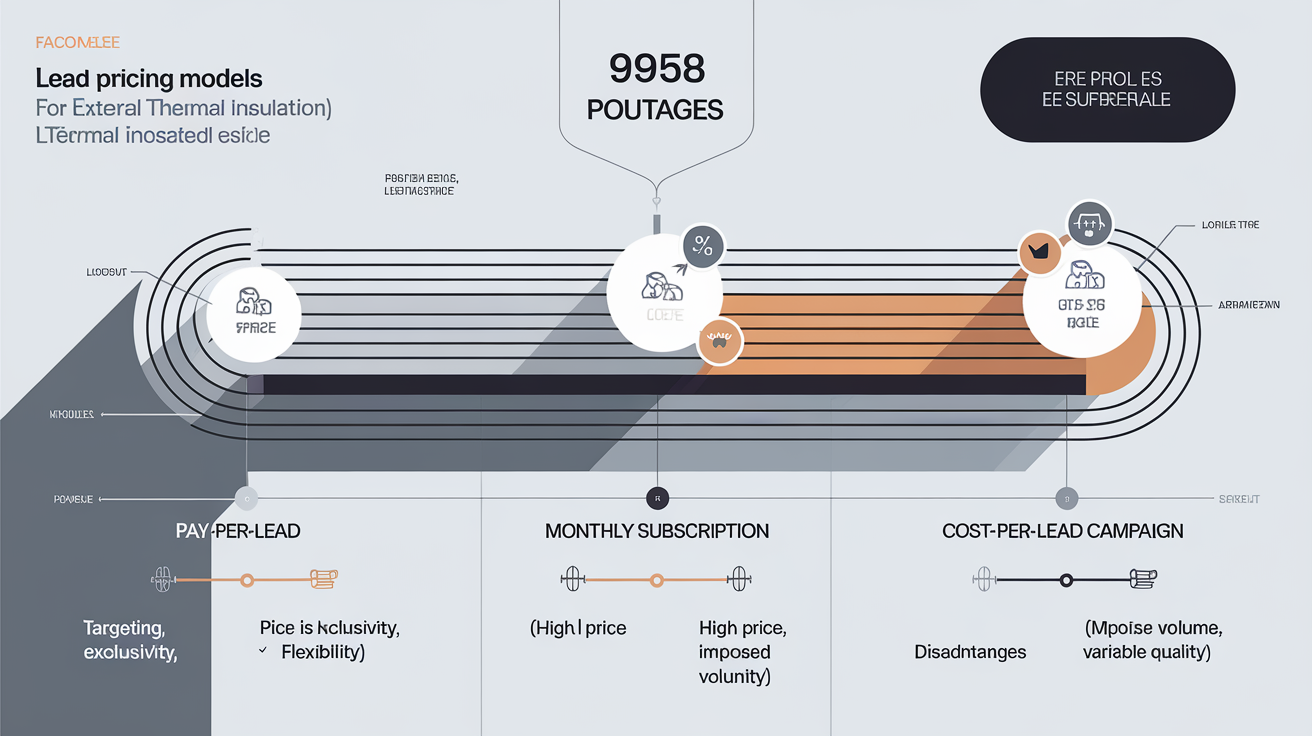 Comparatif modèles tarification leads ITE
