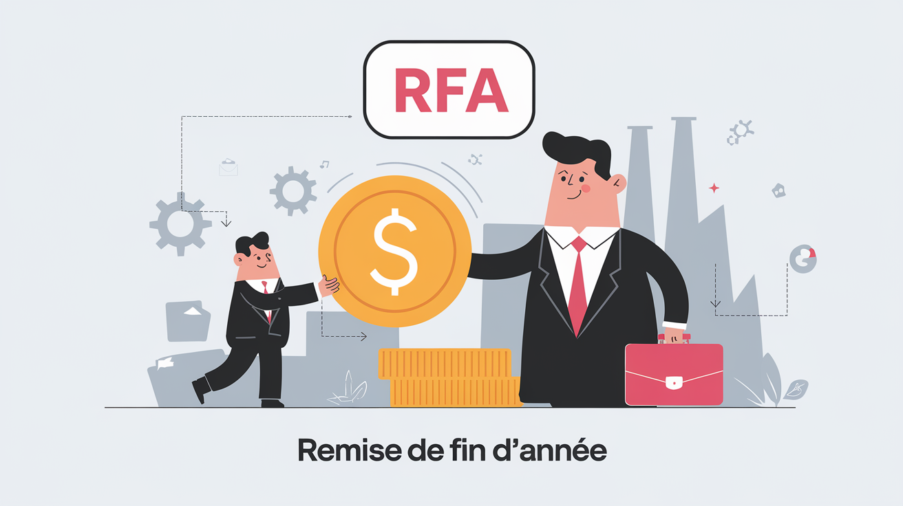 Schéma relation fournisseur-client RFA