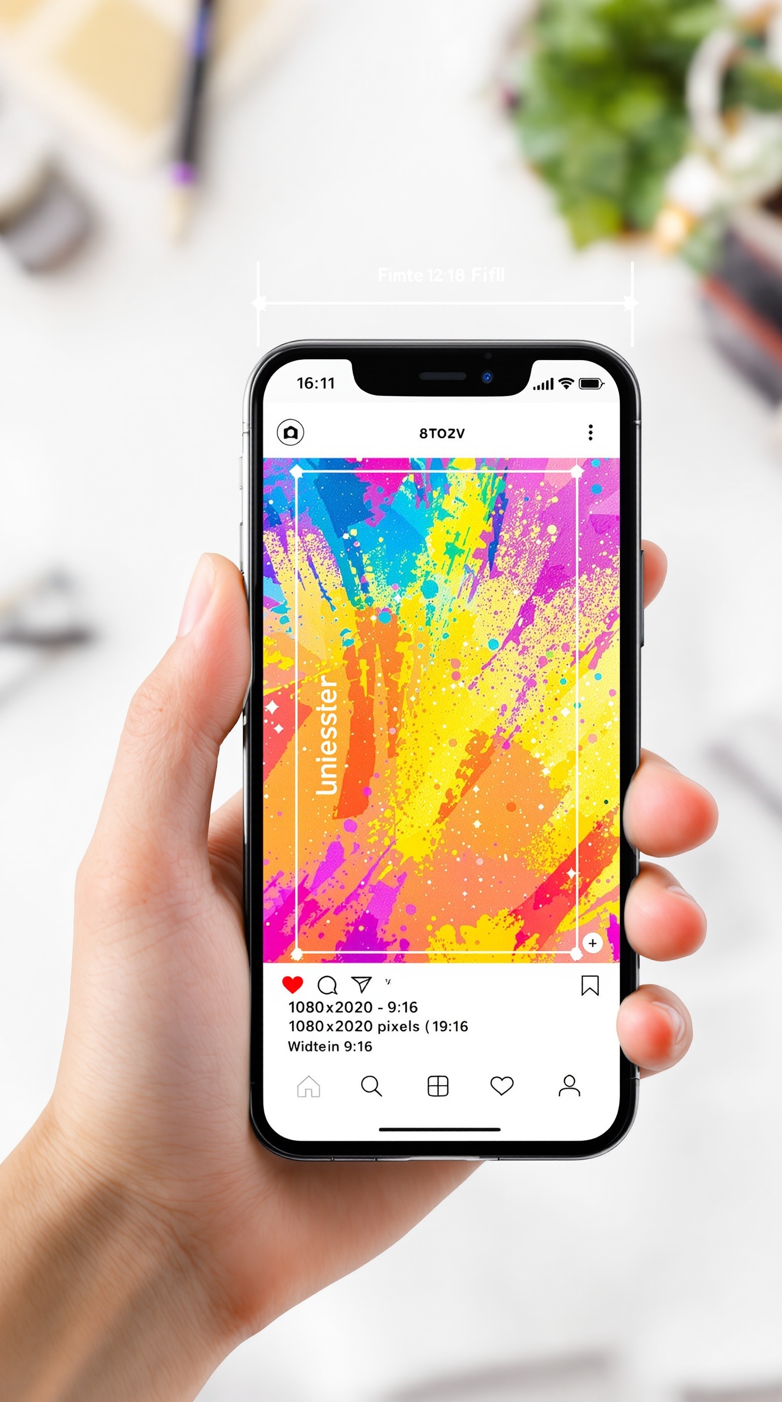 Format story Instagram mobile parfait 1080x1920
